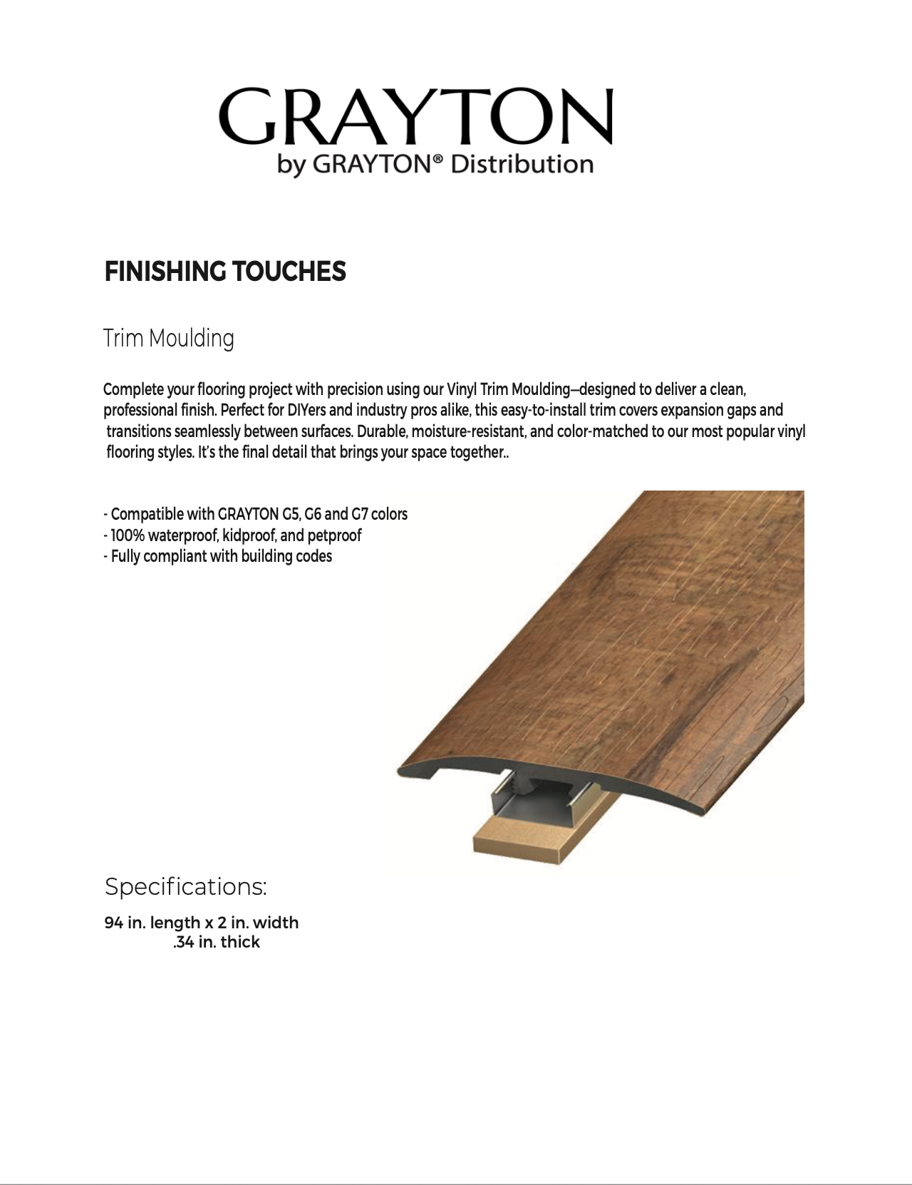 G5G6G7TrimFinishing