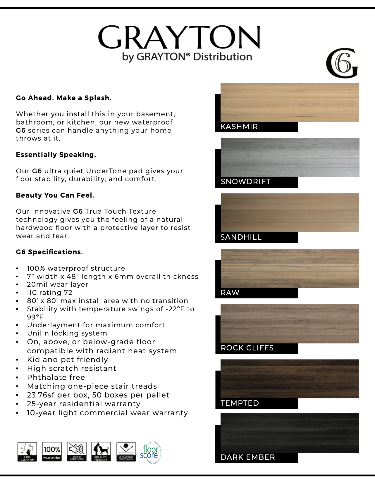 G6sellsheet